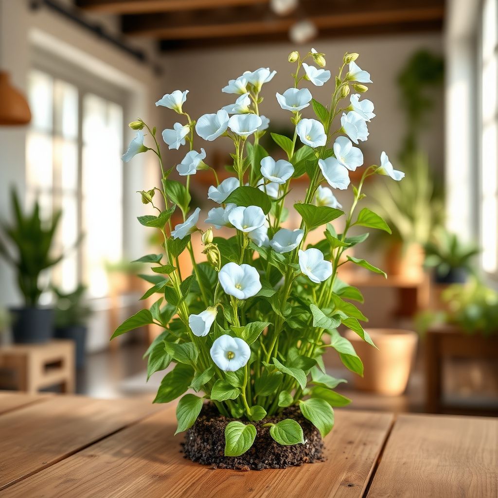 Sweet Pea Flower Seeds in Light Blue for Creating Fragrant Gardens