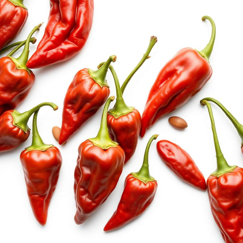Bhut Jolokia Brown Seeds - Perfect for Planting Hot Peppers
