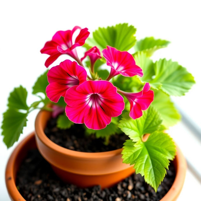Geranium Flower Seeds for Planting - Vibrant Pink Red Annuals for Your Garden