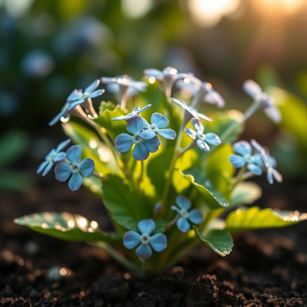 Forget Me Not Flower Planting Seeds - Create Beautiful Gardens with Charming Blooms