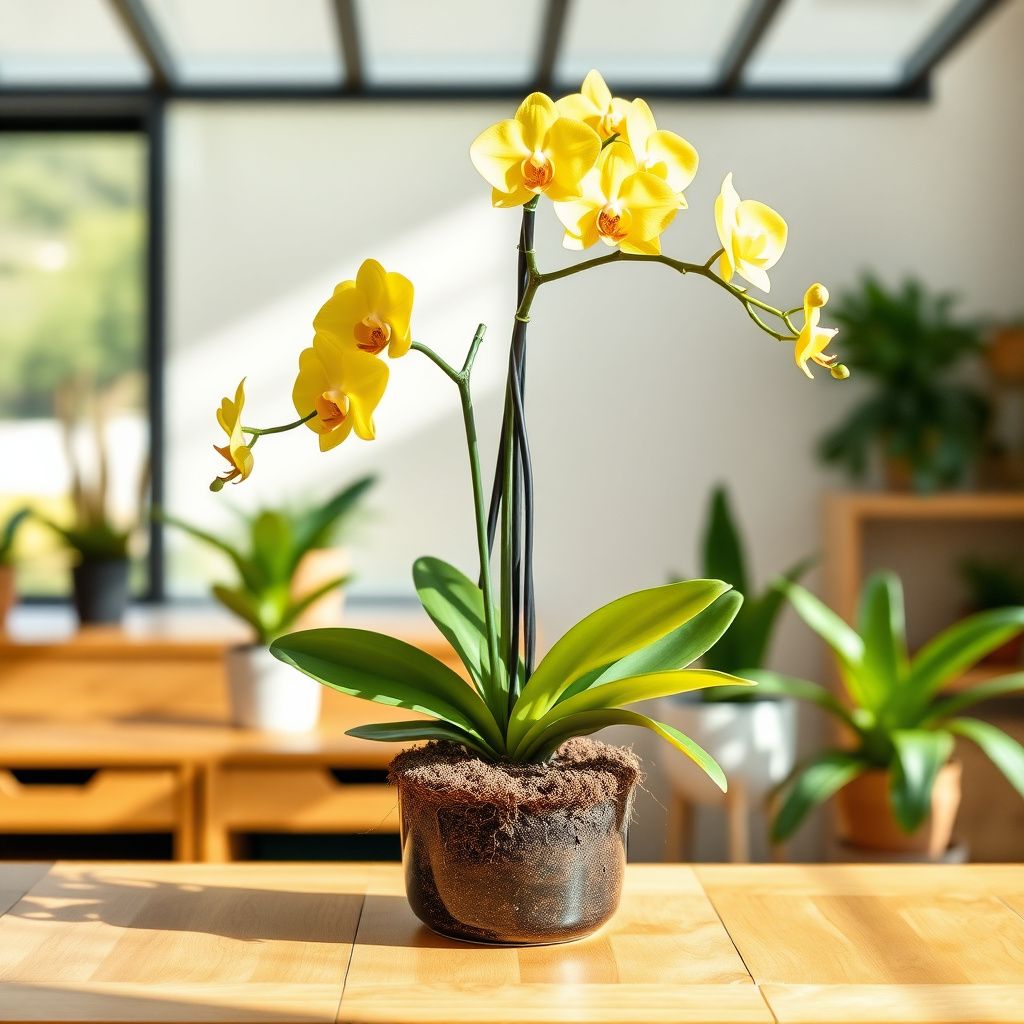 Yellow Phalaenopsis Orchid Flower seeds for Planting Fragrant Blossoms Heirloom & GMO Free Seeds for Home Garden
 
 Sale