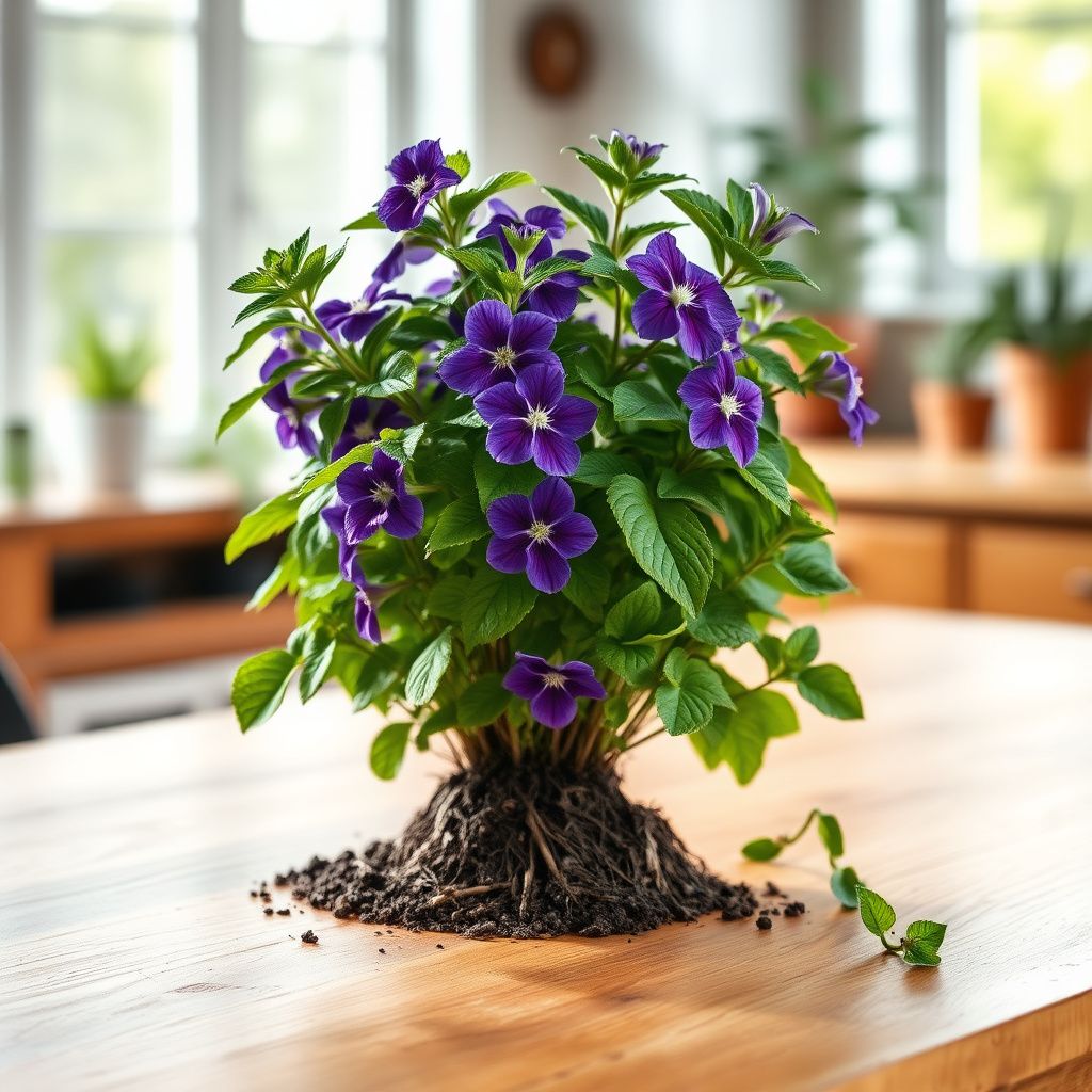 Purple Mint Flower seeds for Planting - Hardy Variety, Heirloom & GMO Free Seeds for Home Garden