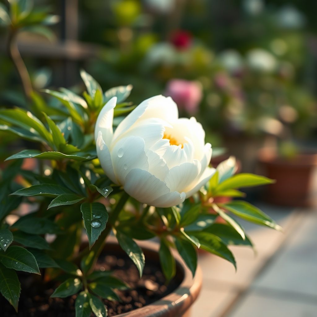 Precious White Peony Flower Seeds, Potted Flowers Bonsai Plant Seeds