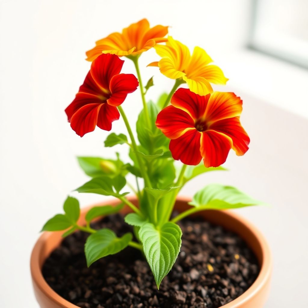 Red Yellow Danish Flag Flower seeds for Planting Vibrant Colors Heirloom & GMO Free Seeds for Home Garden 
 
 Sale