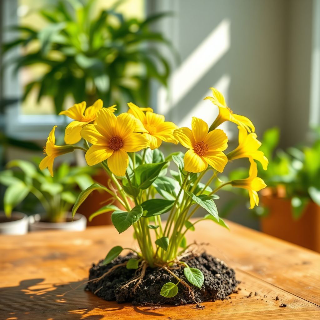 Yellow Sanvitalia Flower seeds for Planting - Shade Tolerant, Heirloom & GMO Free Seeds for Home Garden