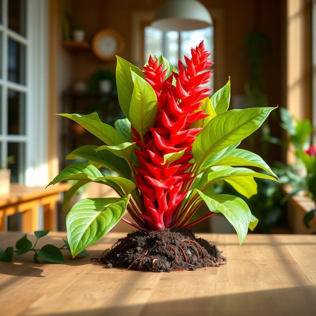Red Torch Ginger Flower seeds for Planting - Premium Quality, Heirloom & GMO Free Seeds for Home Garden