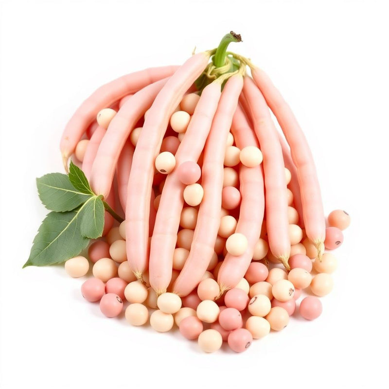 Pink & White Pinto Bean Seeds for Planting