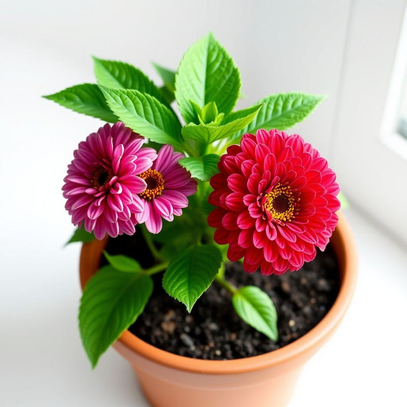 Zinnia Benary Giant Flower seeds for Planting Colorful Display Heirloom & GMO Free Seeds for Home Garden
