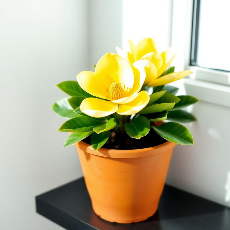 Yellow Magnolia Flower Seeds – Bright, Bold Yellow Magnolias for Ornamental Garden Beauty