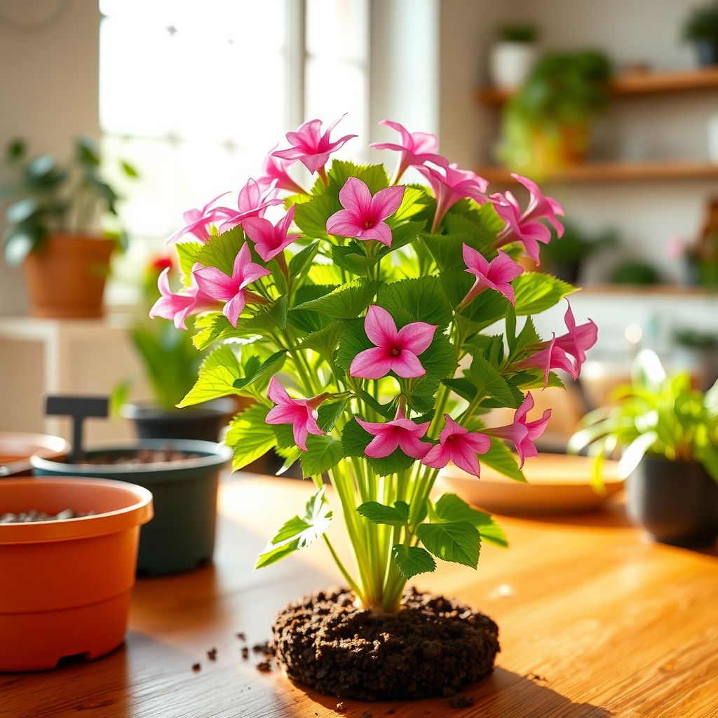 "Pink Andraeanu Flower seeds for Planting - Compact Growth, Heirloom & GMO Free Seeds for Home Garden