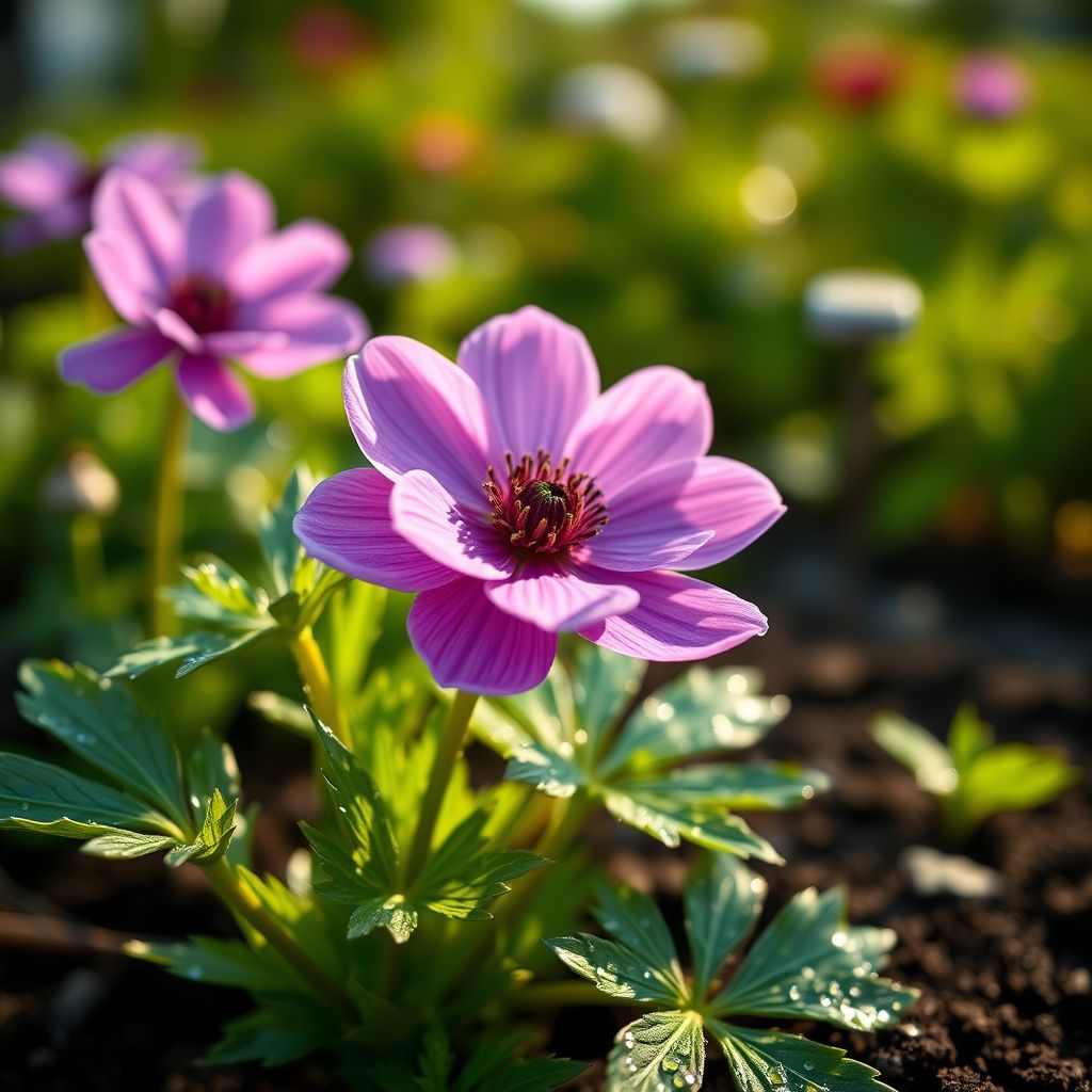 Anemone Blanda Flower seeds for Planting - Fragrant Blossoms, Heirloom & GMO Free Seeds for Home Garden