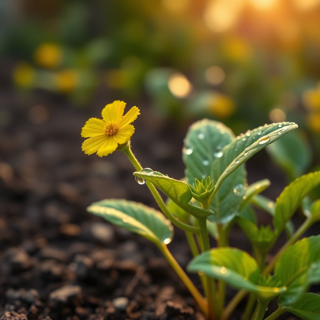Yellow Sanvitalia Flowering Seeds for Planting Attraction to your Gardening Times