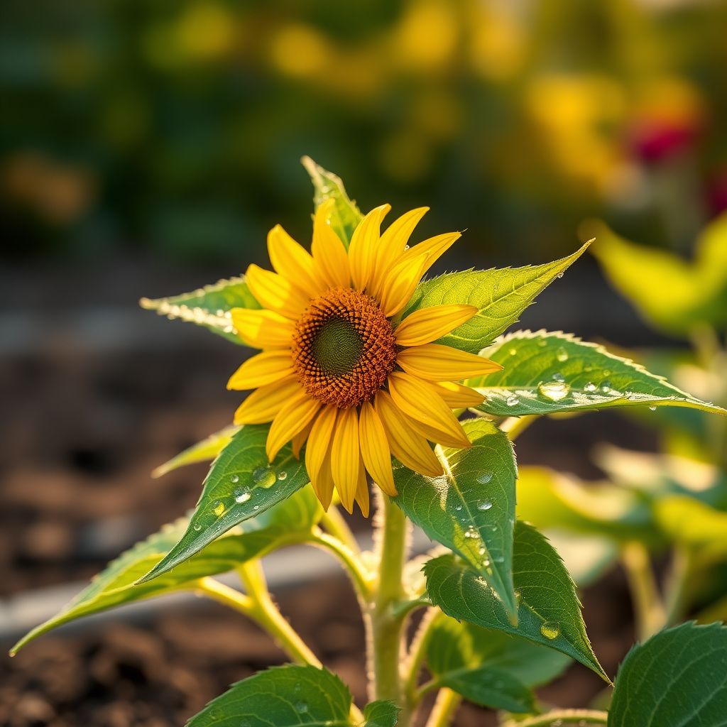 Little Becka Sunflower Helianthus annuus Seeds for Planting in Flower Bed