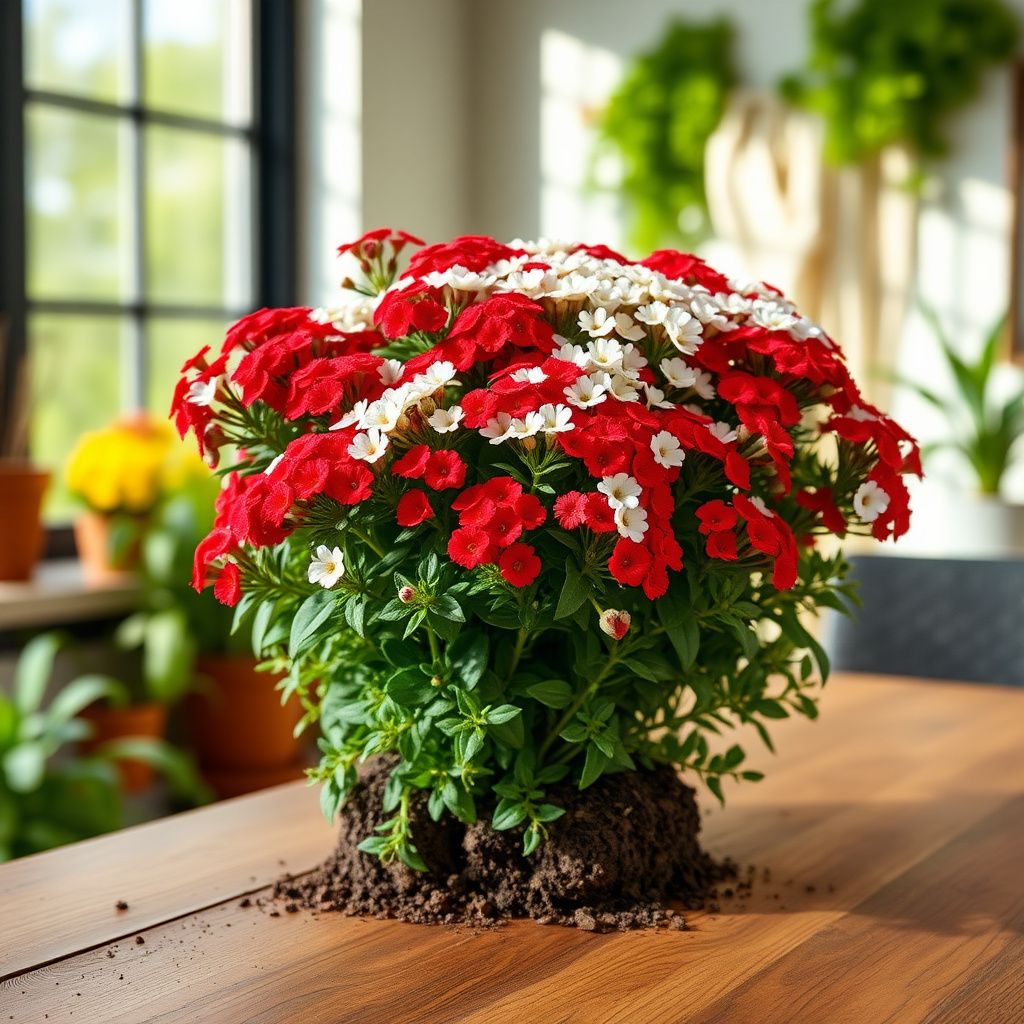 Iberis Red & White Mix Candytuft Seeds for Vibrant Garden Blooms