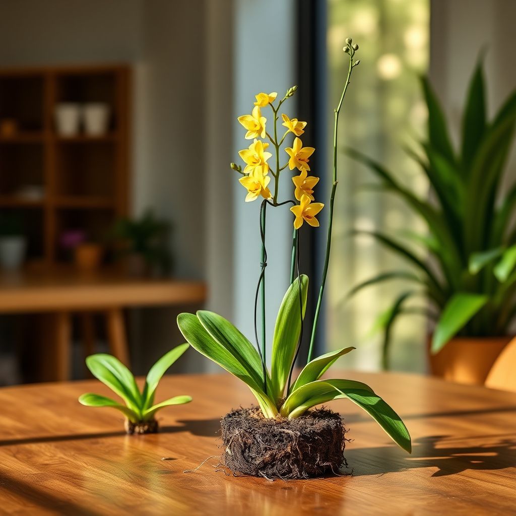 Yellow Orchid Planting Flower Seeds Yellow for Elegance