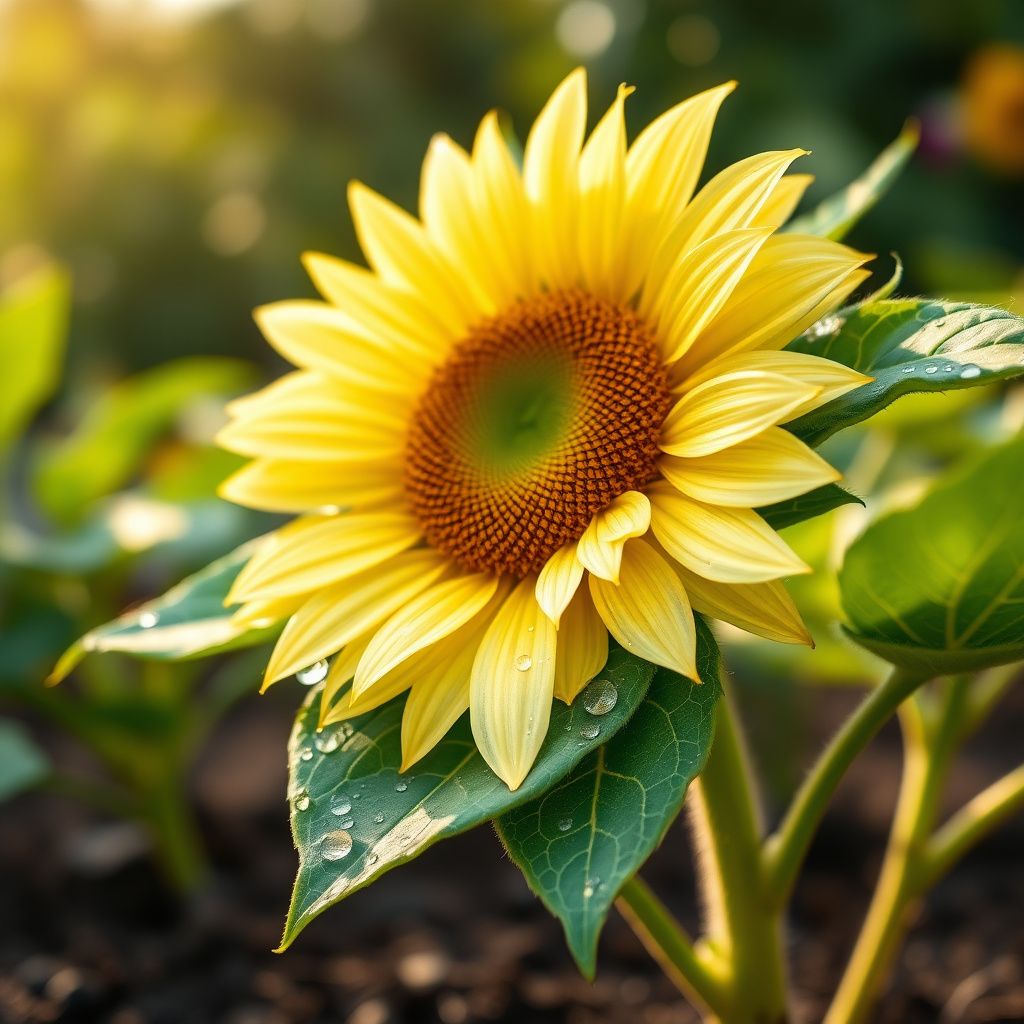 Vanilla Ice Sunflower Long-Lasting Annual Seeds for Stunning Sunflowers in Your Garden