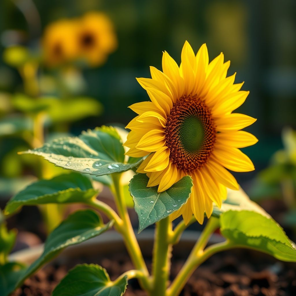 Sunflower Flower Seeds Cream Planting Sunny Blooms