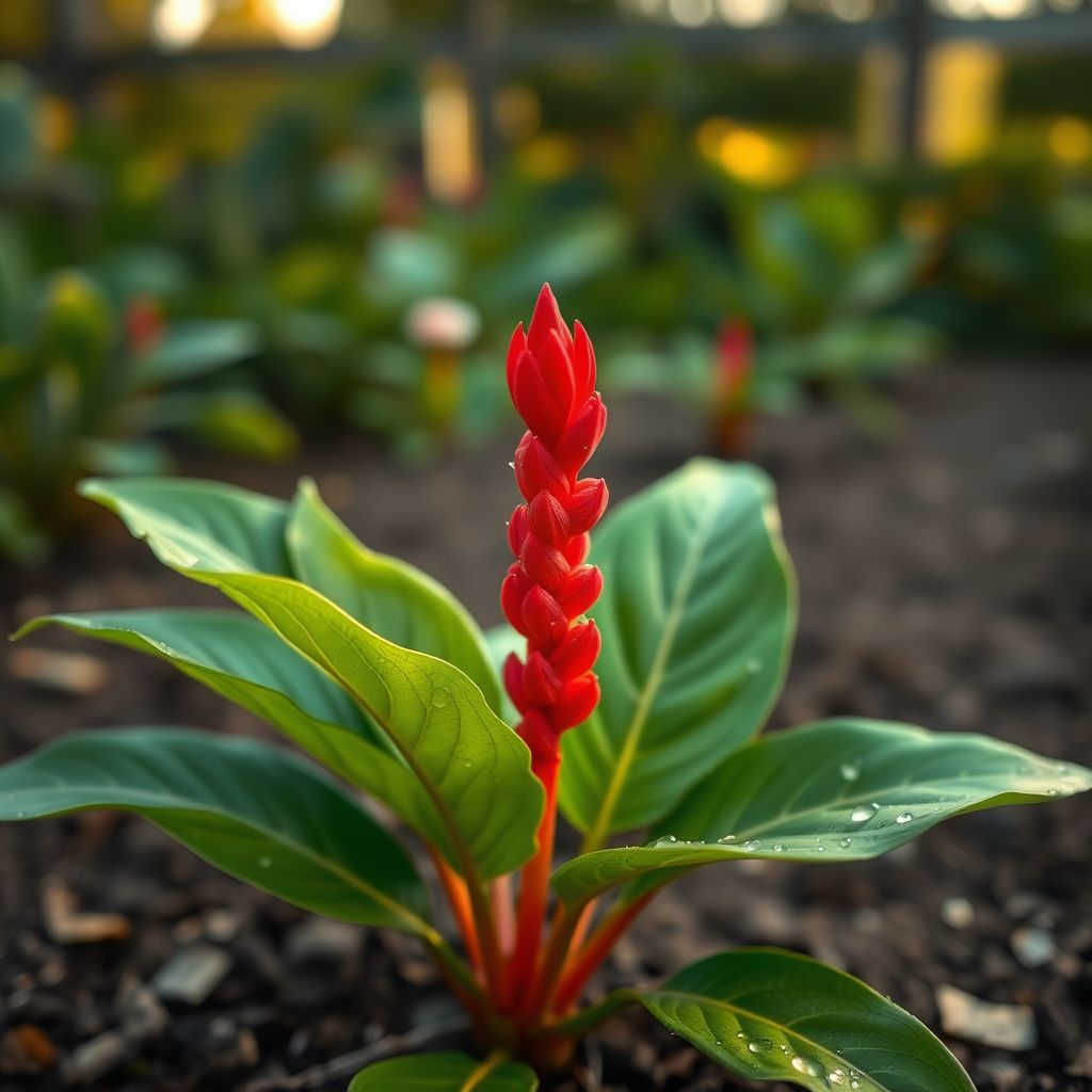 Red Torch Ginger Flower seeds for Planting - Premium Quality, Heirloom & GMO Free Seeds for Home Garden