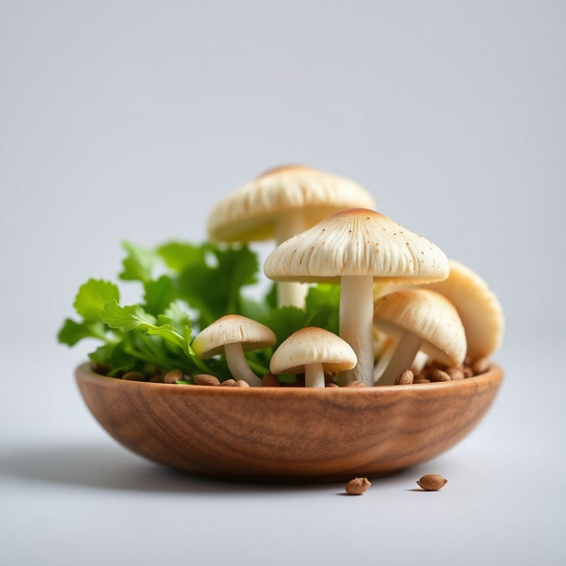 Green Mushroom Vegetable Seeds - Grow Nutritious Green Mushrooms for Unique and Tasty Harvest