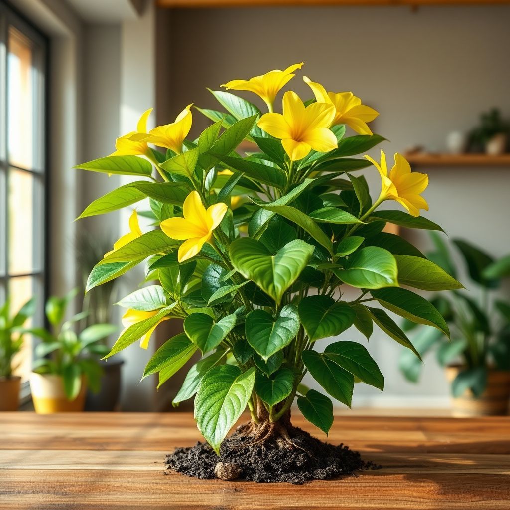 Yellow Allamanda Seeds for Planting  Perfect for Adding a Tropical Touch to Gardens and Green Spaces