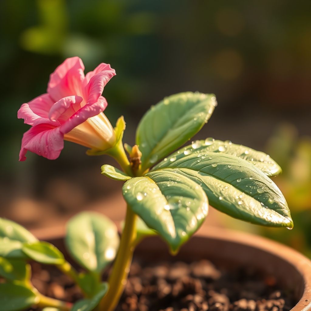 Adenium Obesum Flower seeds for Planting Low Maintenance Heirloom & GMO Free Seeds for Home Garden