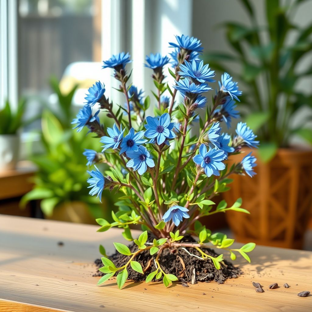 Blue Eryngo Sea Holly Seeds for Planting | Unique Drought-Tolerant Flower Seeds
