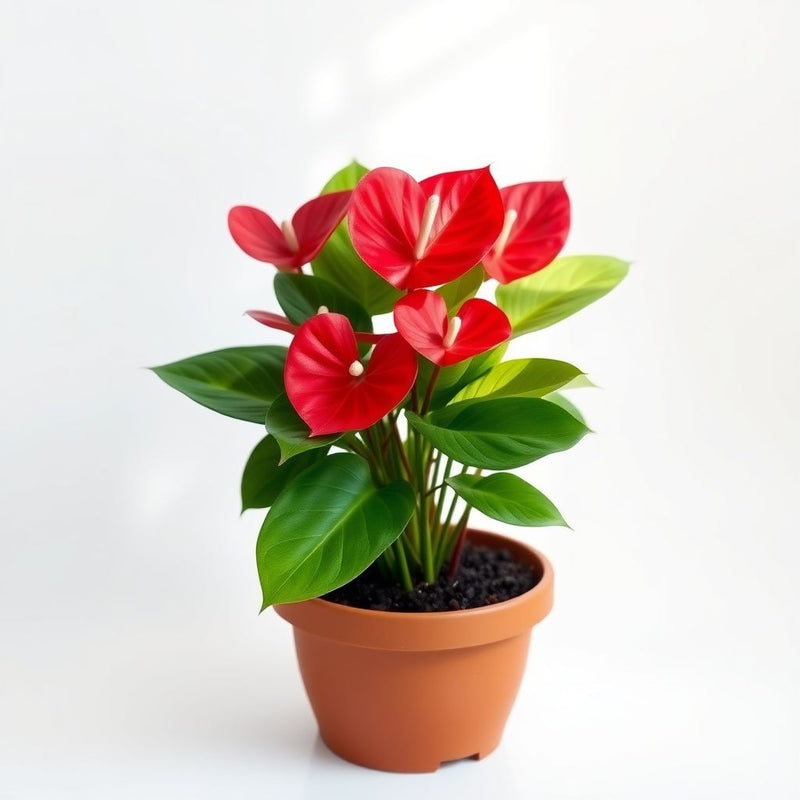 Anthurium Linden Seeds for Planting - Bold Red Blooms to Enhance Your Space