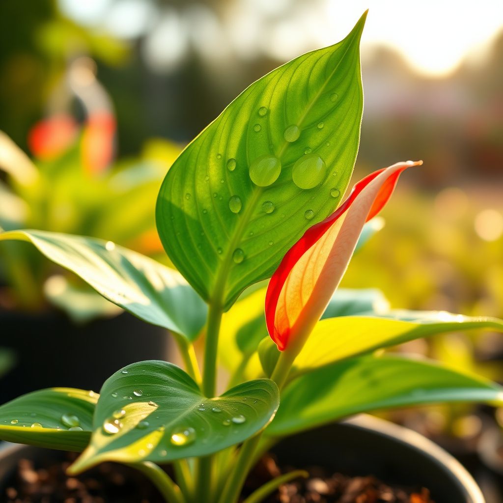 Anthurium Flower seeds for Planting Compact Growth Heirloom & GMO Free Seeds for Home Garden