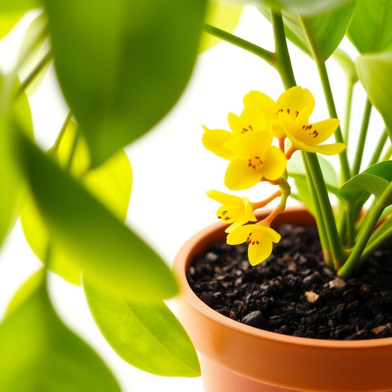 Yellow Schlumbergera Flower seeds for Planting Fragrant Blossoms Heirloom & GMO Free Seeds for Home Garden