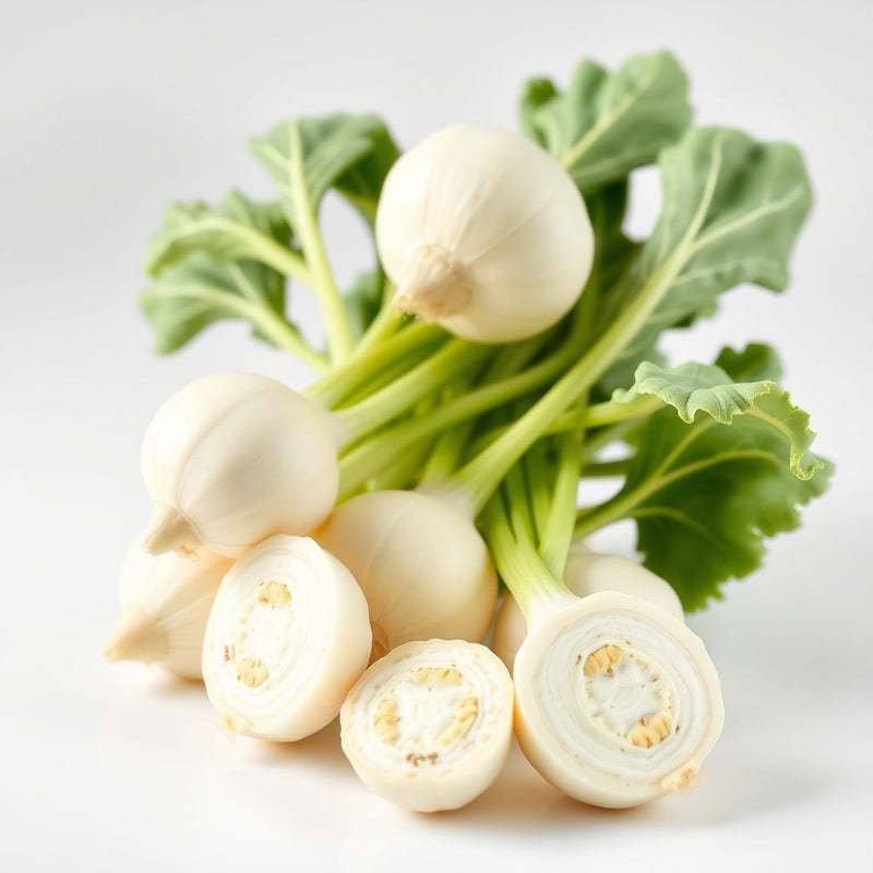 White Kohlrabi Vegetable Seeds for Garden Planting