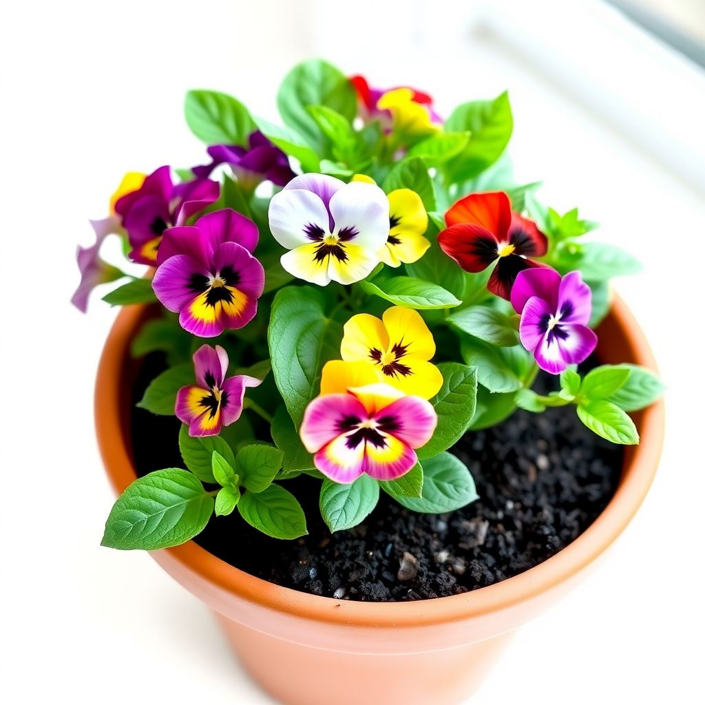 Colorful Mixed Viola Sorbet Flower Seeds for Planting