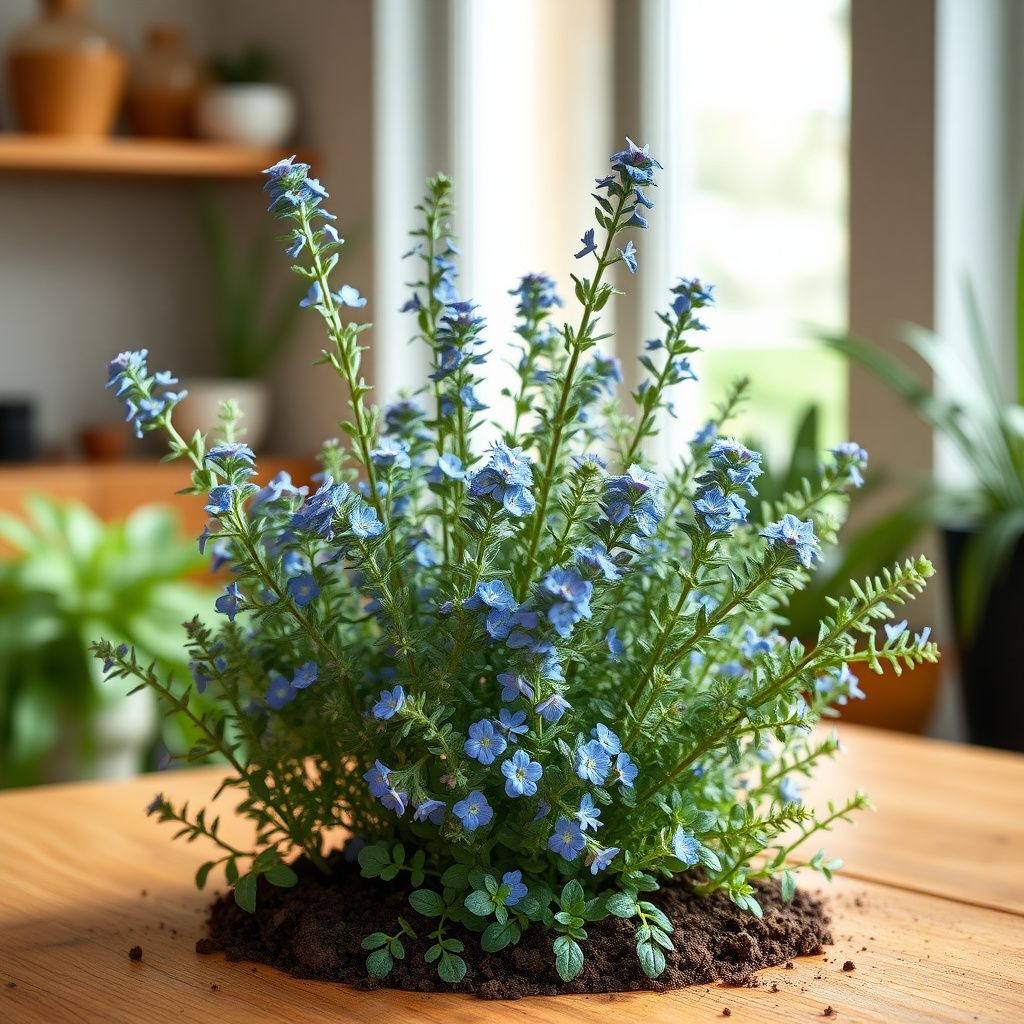 Thymus serpyllum Blue Creeping Thyme Flower Seeds for Garden Ground Cover