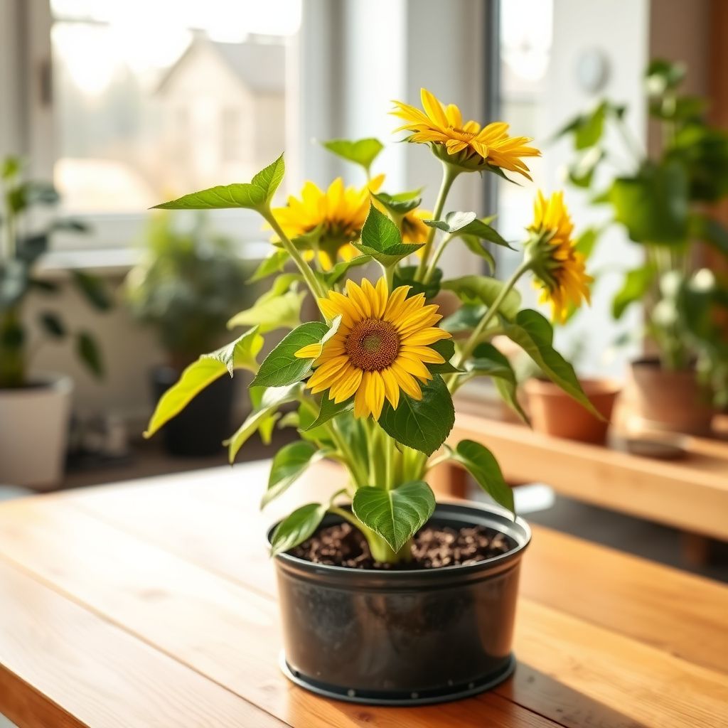 Yellow Lemon SunFlower seeds for Planting - Easy to Grow, Heirloom & GMO Free Seeds for Home Garden