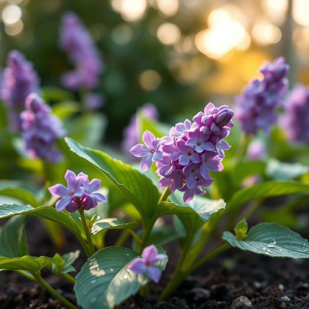 Lilac Purple Flower Planting Seeds - Perennial Garden Blooms