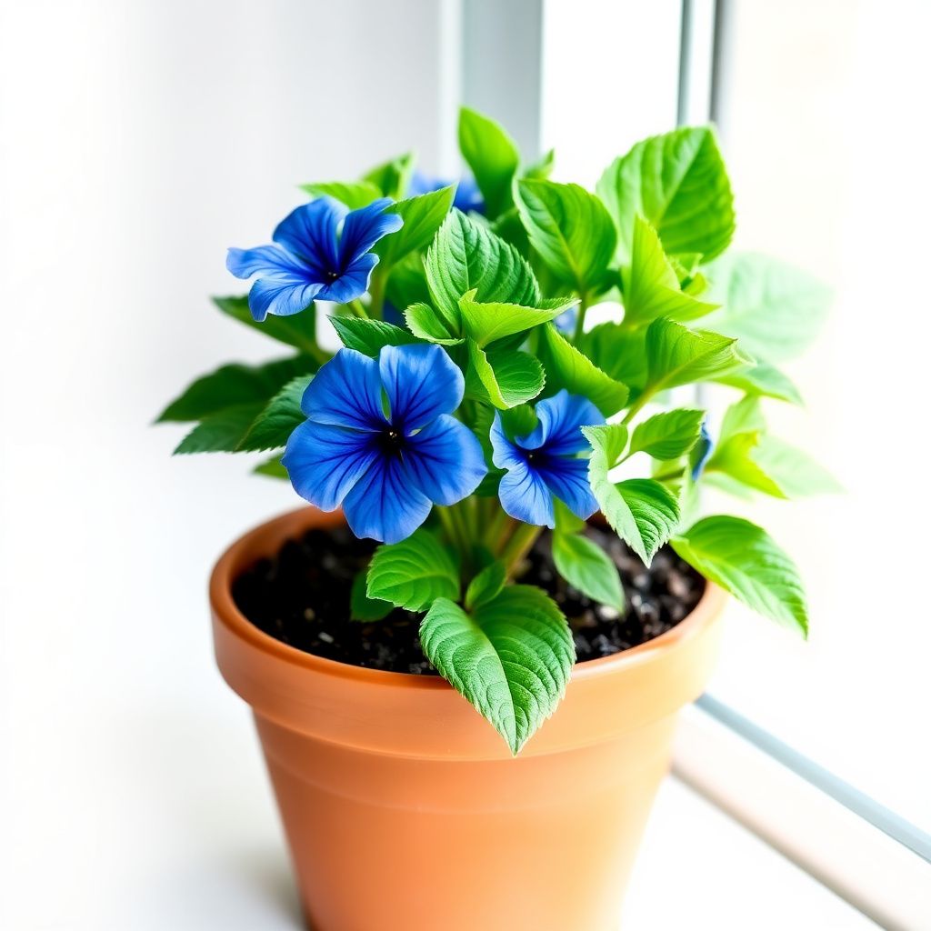 Blue Sapphire Flower seeds for Planting - Cut Flower Favorite, Heirloom & GMO Free Seeds for Home Garden