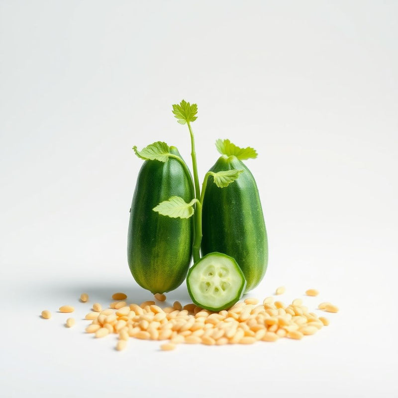 Crisp Salad Blonde Cucumber Seeds for Easy Planting