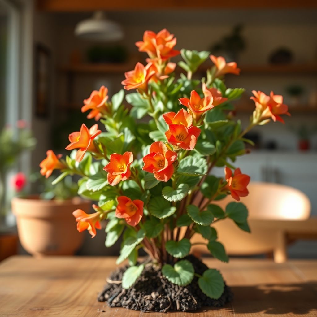 Kalanchoe Red Orange Flower seeds for Planting - Pollinator Friendly, Heirloom & GMO Free Seeds for Home Garden