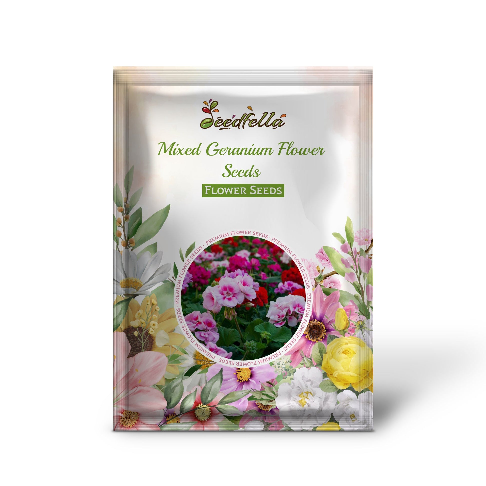 Mixed Geranium garden seeds for outdoor planting