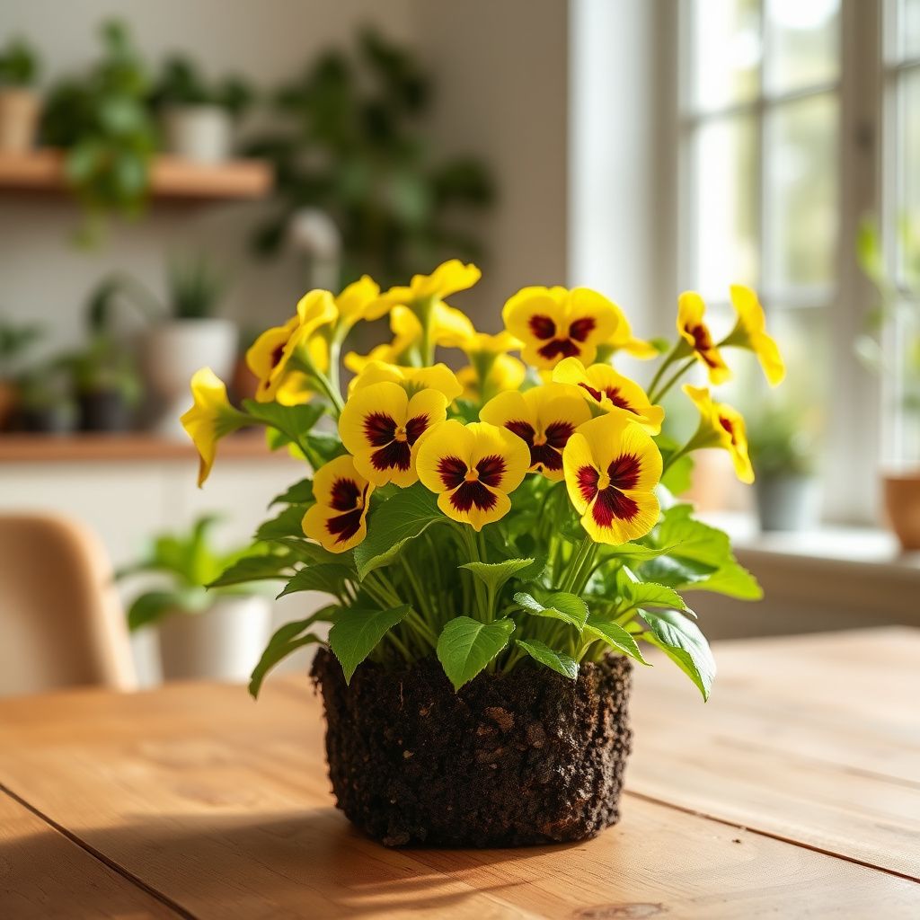 Yellow Pansy Flower Seeds for Planting Vibrant Colors Heirloom & GMO Free Seeds for Home Garden
 
 Sale