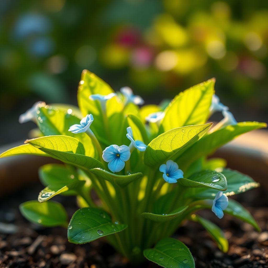 Baby Blue Eyes Seeds for Planting flower bed home garden