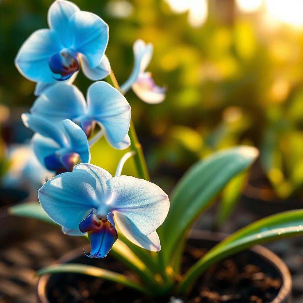 Sky Blue Phalaenopsis Orchid Flower Seeds for Planting Pollinator Friendly Heirloom & GMO Free Seeds for Home Garden
 
 Sale