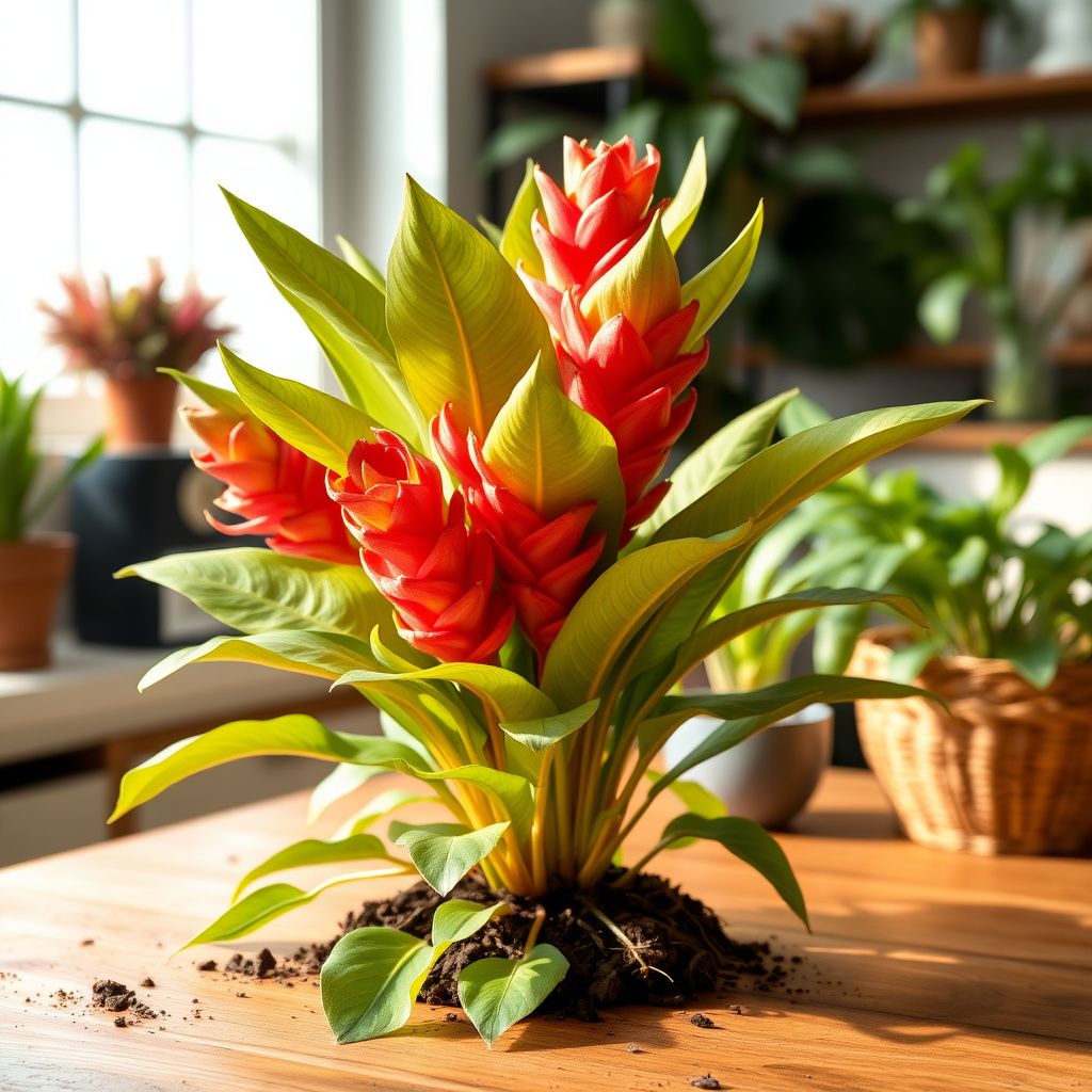 Rainbow Torch Ginger Flower seeds for Planting - Premium Quality, Heirloom & GMO Free Seeds for Home Garden