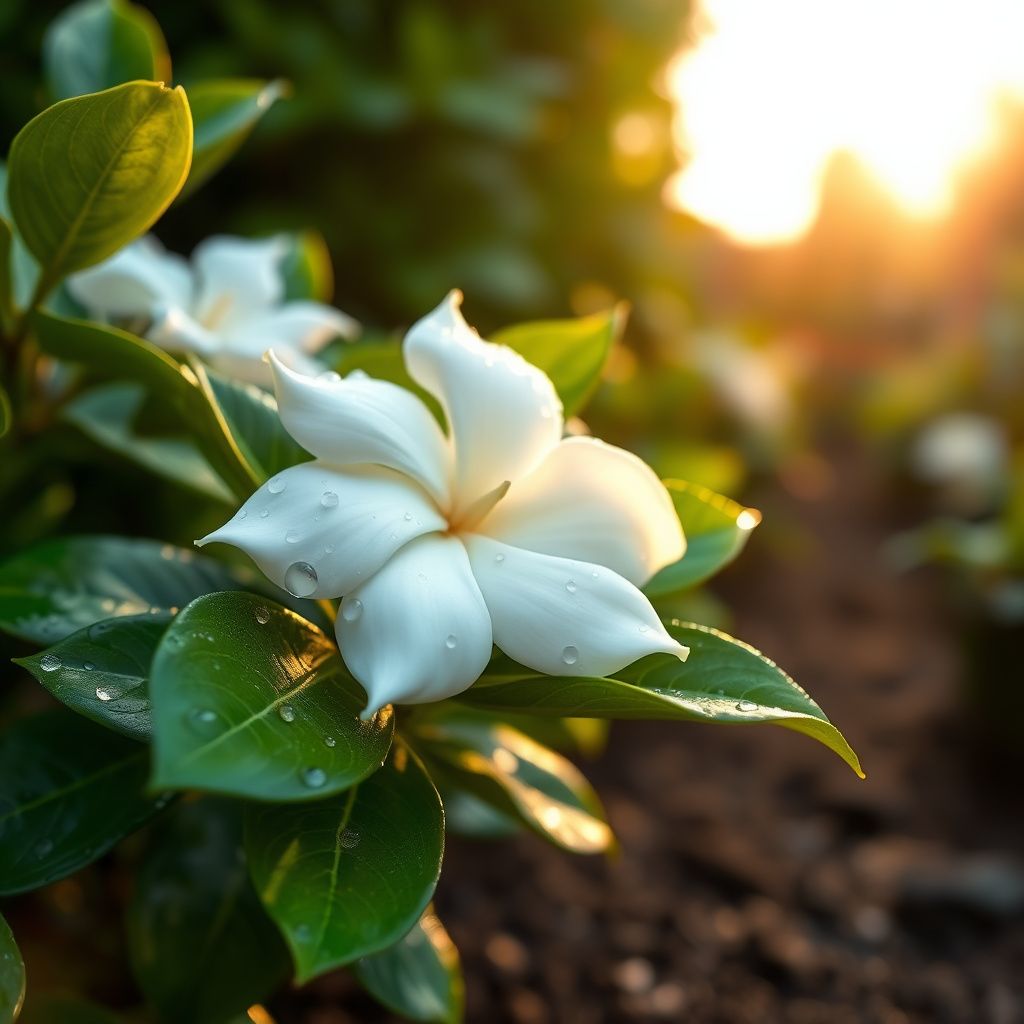 White Gardenia Jasminoides Flower seeds for Planting Hardy Variety Heirloom & GMO Free Seeds for Home Garden 
 
 Sale