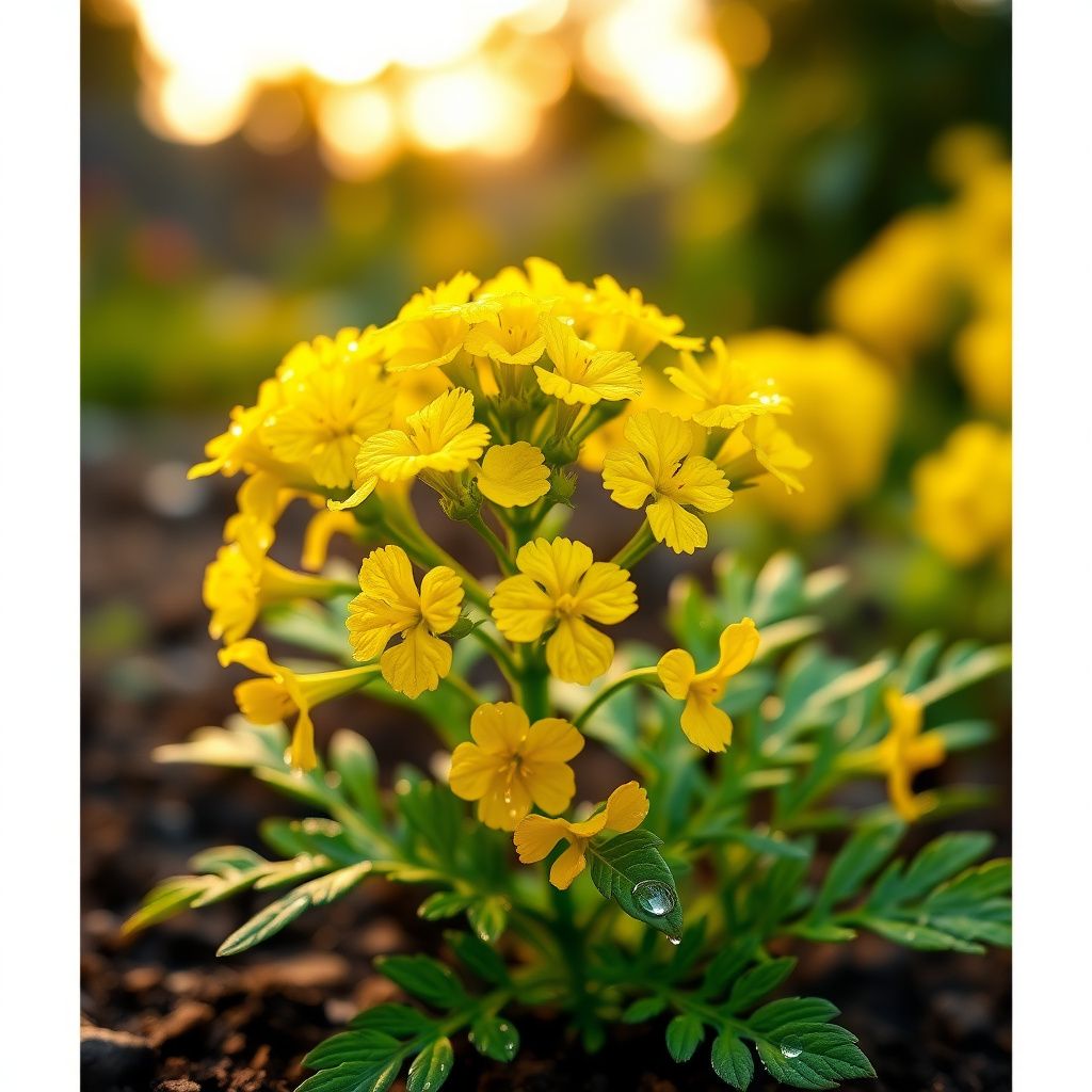 Yellow Solidago Flower seeds for Planting - Hardy Variety, Heirloom & GMO Free Seeds for Home Garden