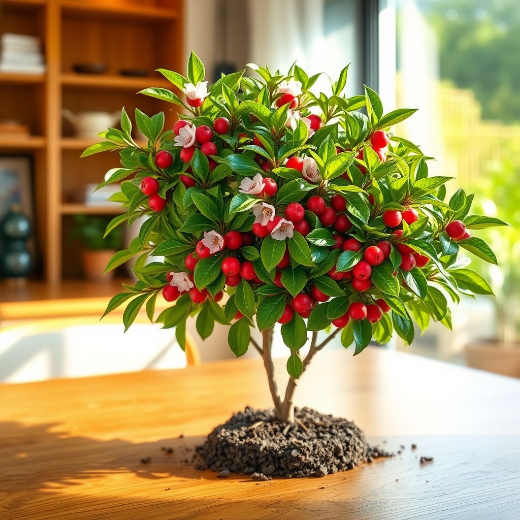 Himalayan Cherry Tree Seeds (Prunus Cerasoides) – Pink Flowers & Red Fruit for Beautiful Landscapes