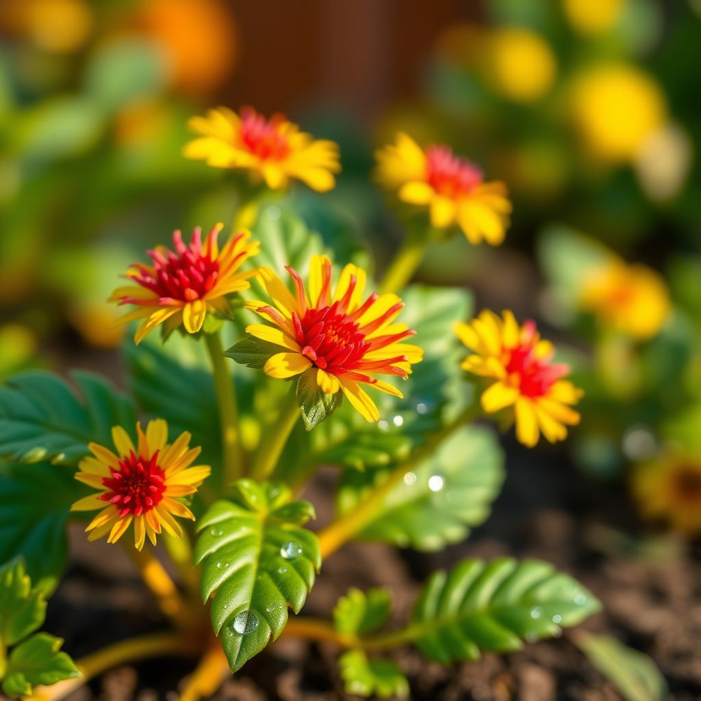 Yellow Red Spilanthes Acmella Flower seeds for Planting - Sun Loving, Heirloom & GMO Free Seeds for Home Garden