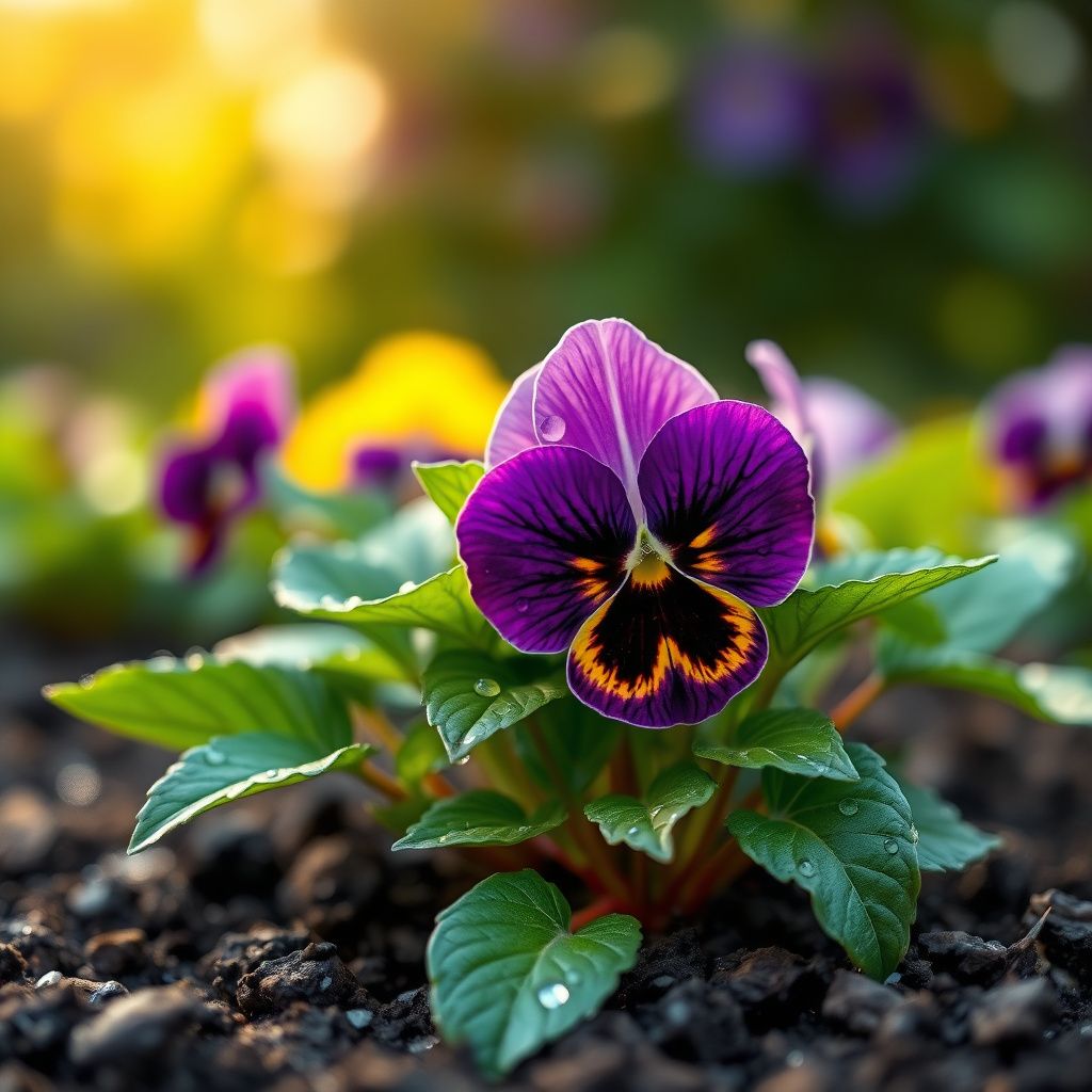 Pansy Flower Seeds for Planting - Mixed Colors for Vibrant Gardens
