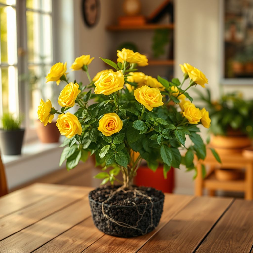 Yellow Rose Planting Seeds for Gorgeous Garden Displays