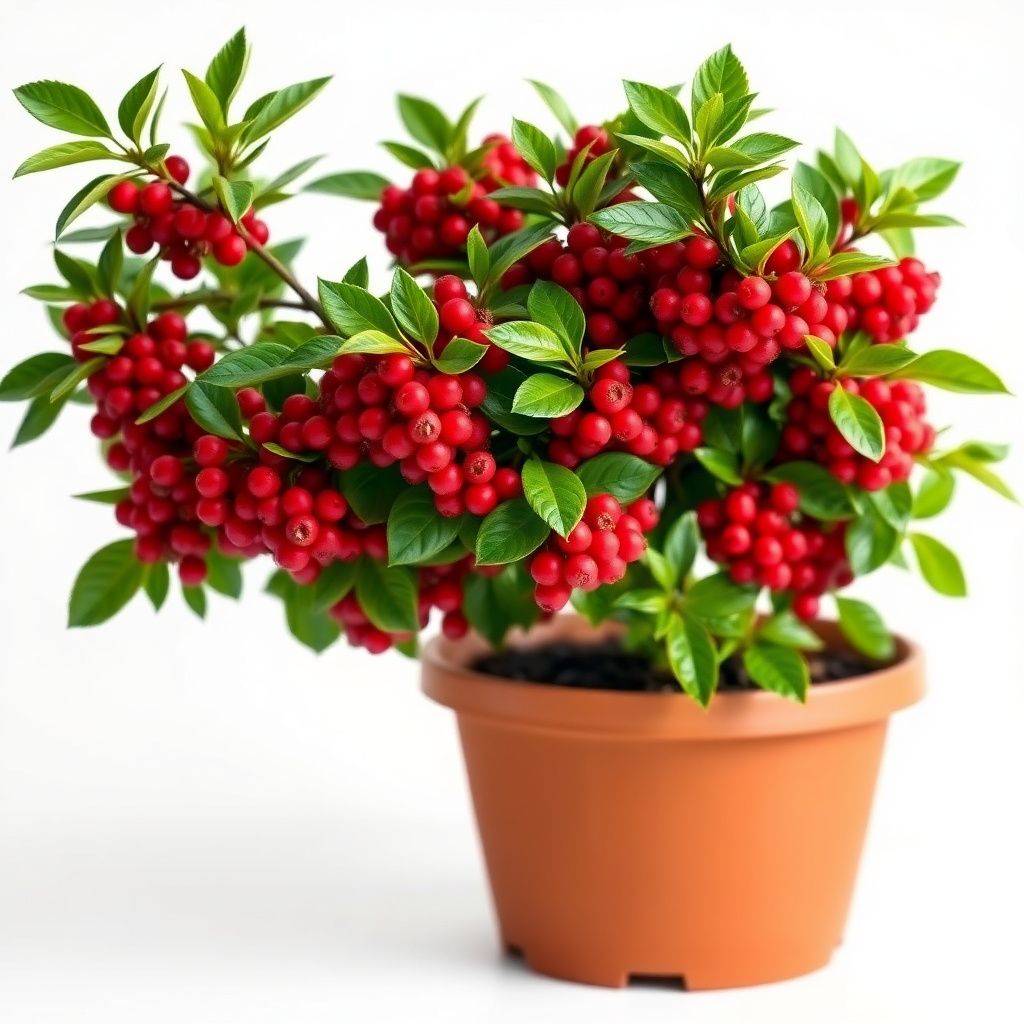 Red Pyracantha Fortuneana Seeds for Planting  Vibrant Berries, Easy-Growing Shrub