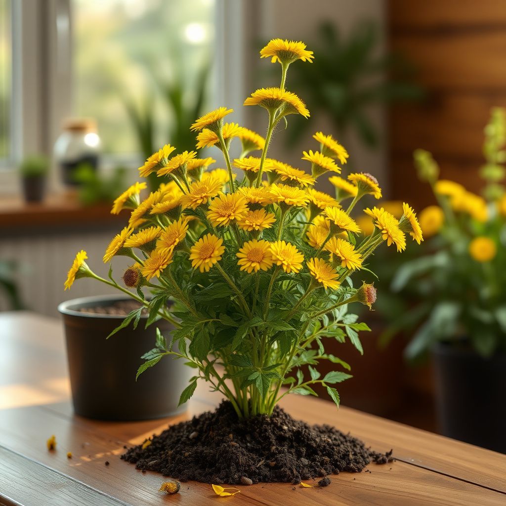 Yellow Achillea Flower seeds for Planting - Bright Blooms, Heirloom & GMO Free Seeds for Home Garden